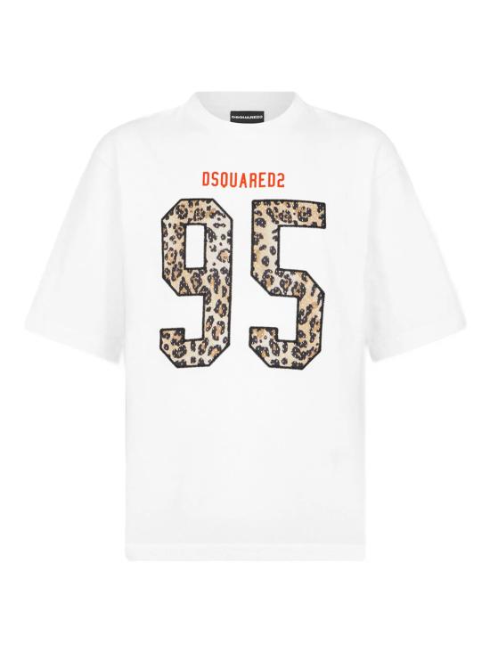 26SS 디스퀘어드2 반팔 티셔츠 S71GD1649D20033 100 WHITE
