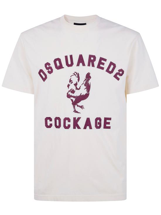 26SS 디스퀘어드2 반팔 티셔츠 S74GD1531D20108 102 IVORY - DSQUARED2