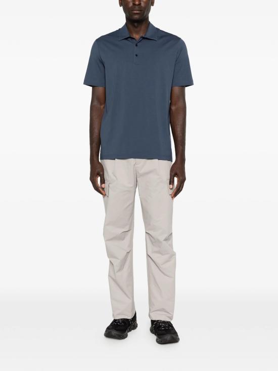 26SS 에르노 반팔 티셔츠 JPL00142U52003 9119 BLU BALENA CHIARO - HERNO