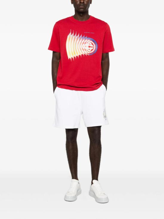 26SS 카사블랑카 반팔 티셔츠 MSS26JTS001 14 SHOCKWAVE - CASABLANCA