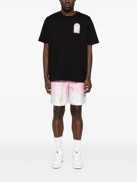 26SS 카사블랑카 반팔 티셔츠 MSS26JTS001 09 TENNIS LANDSCAPE - CASABLANCA