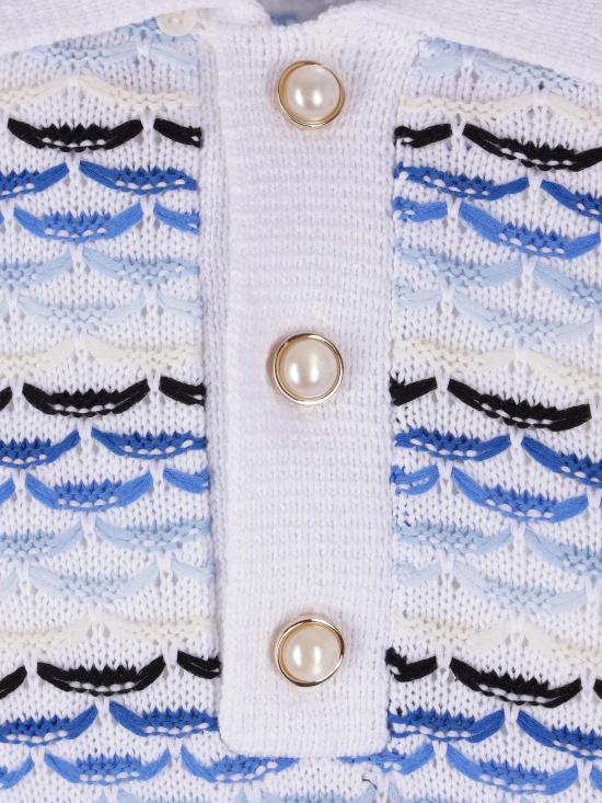 26SS 카사블랑카 반팔 티셔츠 MSP26KW1334 01 BLUE - CASABLANCA