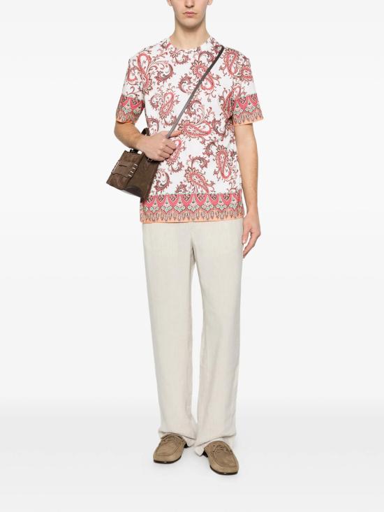 26SS 에트로 반팔 티셔츠 MRMA0002AKG39 X0803 - ETRO