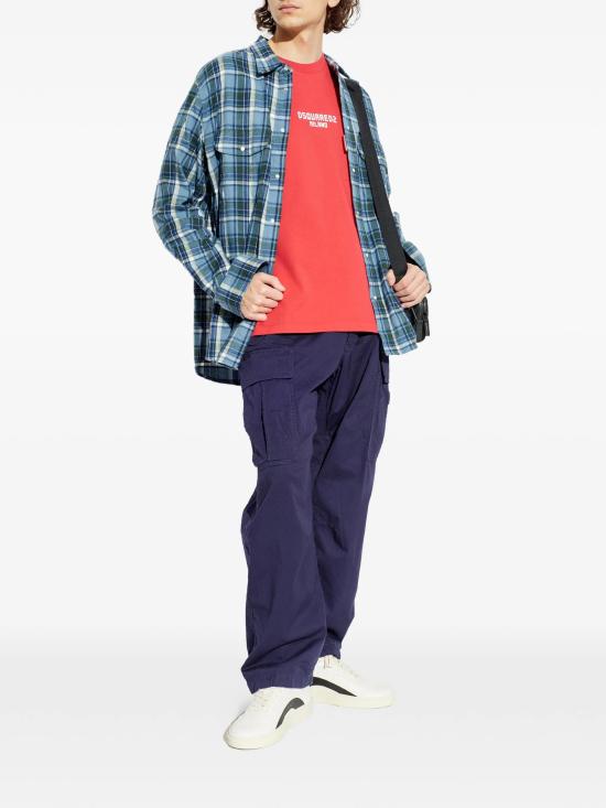 26SS 디스퀘어드2 반팔 티셔츠 S74GD1521D20106 312 RED - DSQUARED2