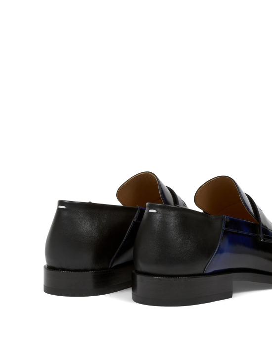 26SS 마르지엘라 타비 로퍼 S57WR0117P7655 HB443 POP BLUE BLACK - MAISON MARGIELA