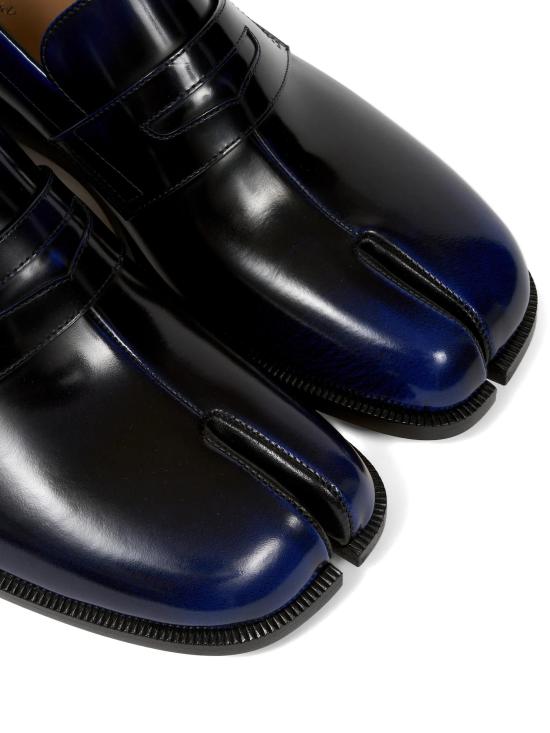 26SS 마르지엘라 타비 로퍼 S57WR0117P7655 HB443 POP BLUE BLACK - MAISON MARGIELA