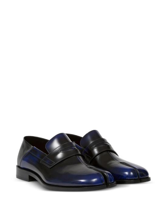 26SS 마르지엘라 타비 로퍼 S57WR0117P7655 HB443 POP BLUE BLACK - MAISON MARGIELA