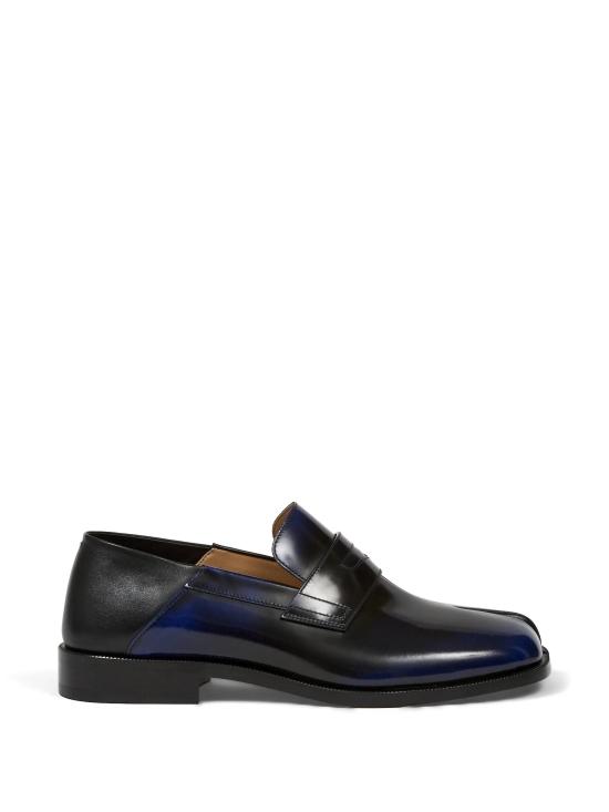 26SS 마르지엘라 타비 로퍼 S57WR0117P7655 HB443 POP BLUE BLACK