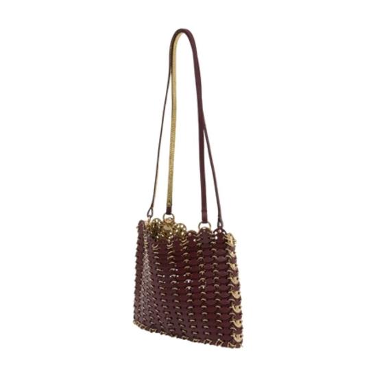 26SS 파코라반 숄더백 26PSS0506CLF288 P640 BORDEAUX CORDOVAN GOLD - PACO RABANNE