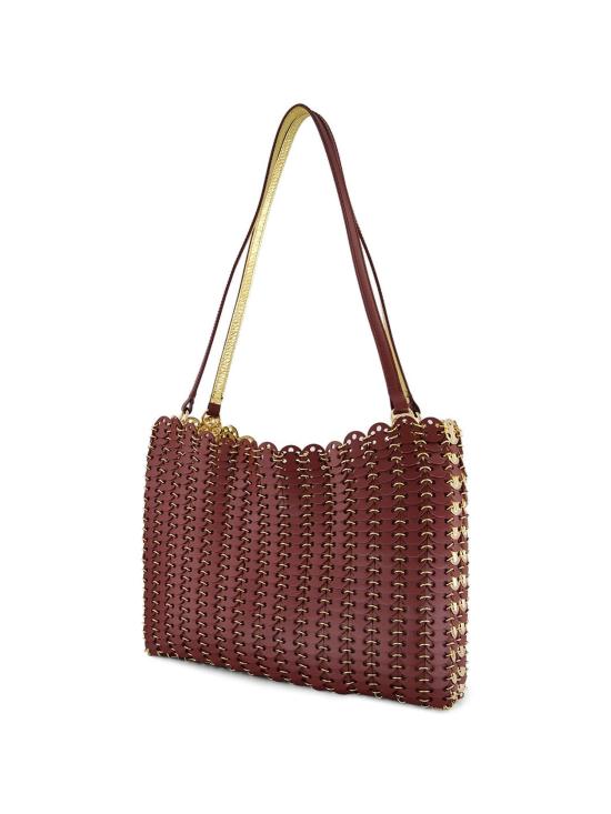 26SS 파코라반 숄더백 26PSS0544CLF288 P640 BORDEAUX CORDOVAN GOLD - PACO RABANNE