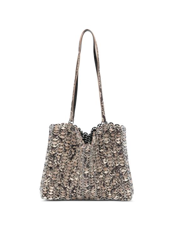 26SS 파코라반 숄더백 26PSS0544CLF291 P747 SNAKE AVORIO SILVER