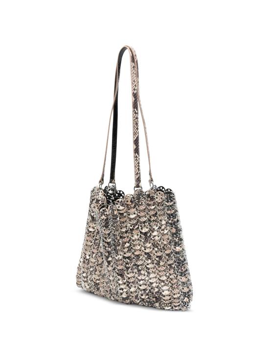 26SS 파코라반 숄더백 26PSS0544CLF291 P747 SNAKE AVORIO SILVER - PACO RABANNE