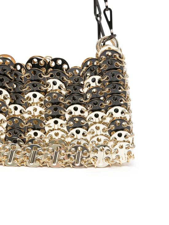 26SS 파코라반 숄더백 26PSS0127MET848 M011 BLACK LIGHT GOLD - PACO RABANNE