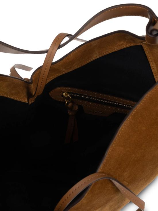 26SS 이자벨마랑 tampa 스웨이드 가죽 토트 백 PM0066FAC2C13M 50CO COGNAC - ISABEL MARANT