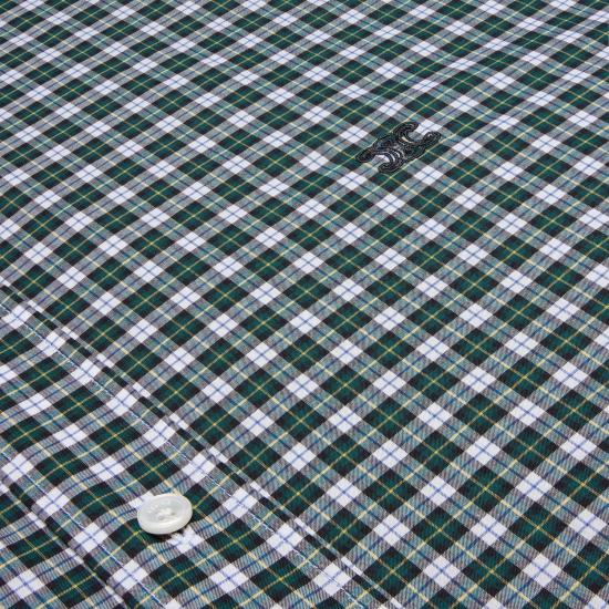 26SS 셀린느 긴팔 셔츠 RC0AZ1393 GDL5 BLANCVERTJAUNE GDL5 BLANC VERT JAUNE - CELINE