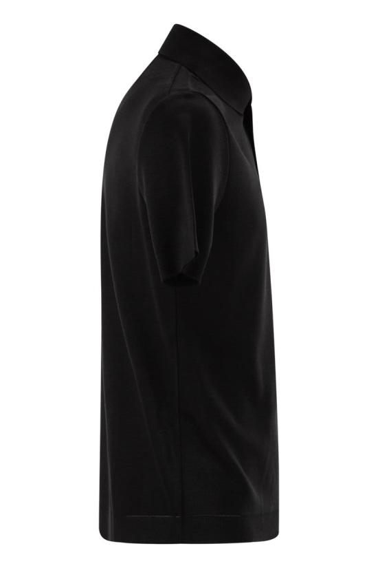 26SS 에르노 반팔 티셔츠 JPL00125U52059 9300 BLACK - HERNO