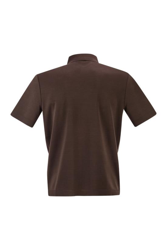 26SS 에르노 반팔 티셔츠 JPL00125U52059 8800 MORO - HERNO