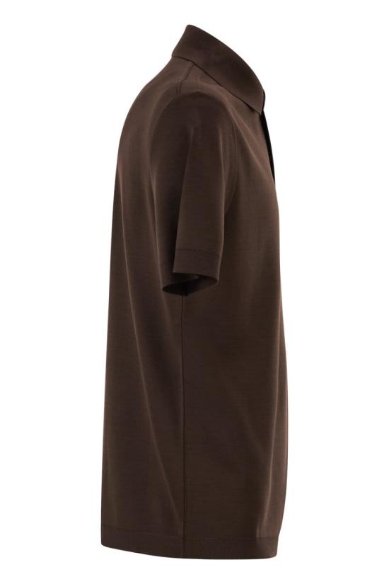 26SS 에르노 반팔 티셔츠 JPL00125U52059 8800 MORO - HERNO