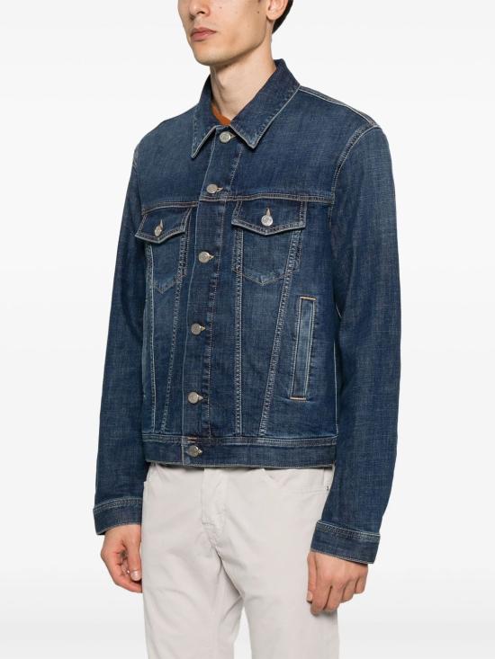 25SS 야콥코헨 데님 자켓 JUMH0076080S3736S1G 200D MEDIUM BLUE - JACOB COHËN