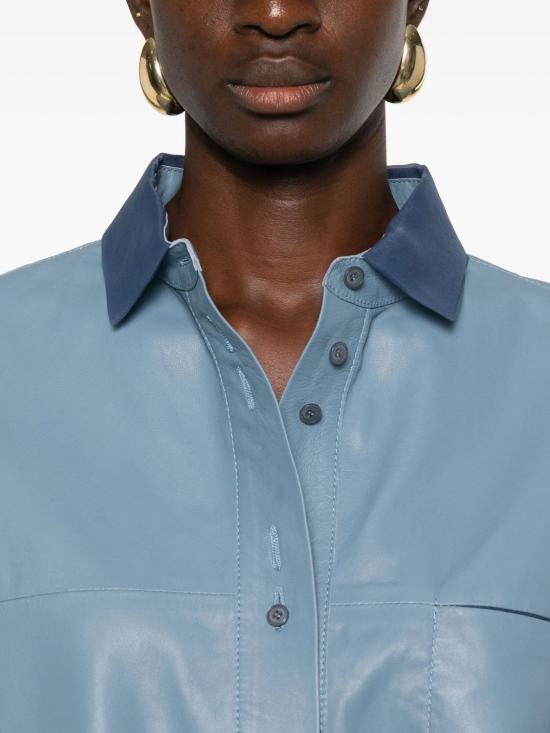 25FW 포르테포르테 셔츠 14013MYSHIRT F48A7 NUAGE - FORTE FORTE