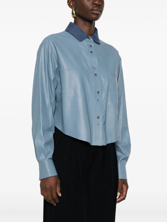 25FW 포르테포르테 셔츠 14013MYSHIRT F48A7 NUAGE - FORTE FORTE