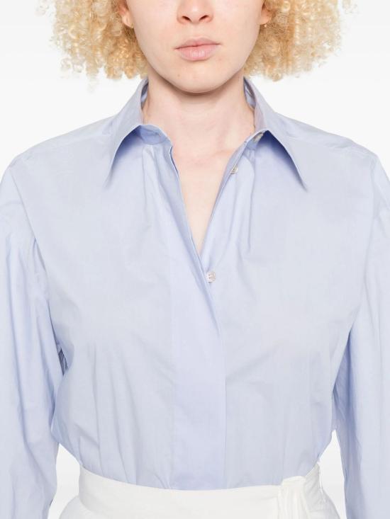 25FW 포르테포르테 셔츠 14115MYSHIRT F48A5 CERULEO - FORTE FORTE