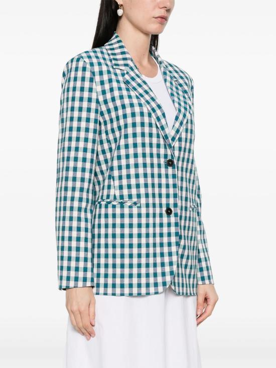 25SS 포르테포르테 자켓 13524MYJACKET F47A9 PEACOCK - FORTE FORTE