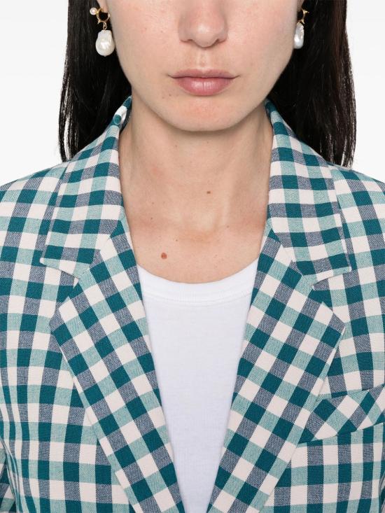 25SS 포르테포르테 자켓 13524MYJACKET F47A9 PEACOCK - FORTE FORTE