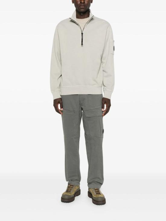 25FW 씨피 컴퍼니 스웨터 19CMSS142A006372R 331 LONDON FOG - C.P. COMPANY