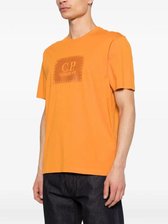 26SS 씨피 컴퍼니 반팔 티셔츠 20CMTS723A005100W 436 DESERT SUN - C.P. COMPANY