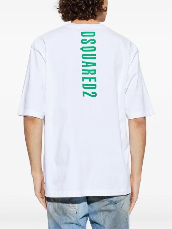 26SS 디스퀘어드2 반팔 티셔츠 S74GD1559D20106 100 WHITE - DSQUARED2