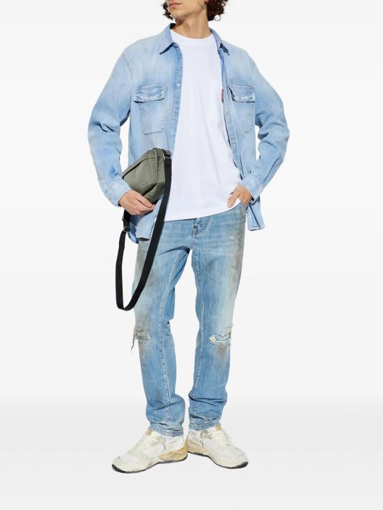 26SS 디스퀘어드2 반팔 티셔츠 S74GD1559D20106 100 WHITE - DSQUARED2