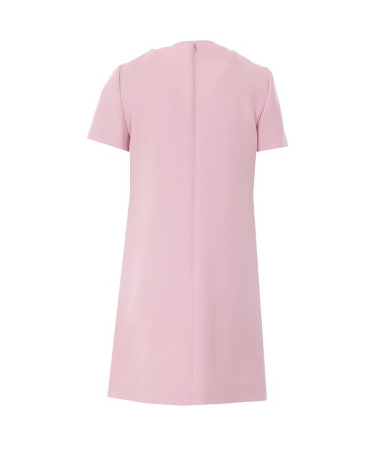  발렌티노 가라바니 숏 원피스 자수 미니 드레스 핑크 - VALENTINO GARAVANI