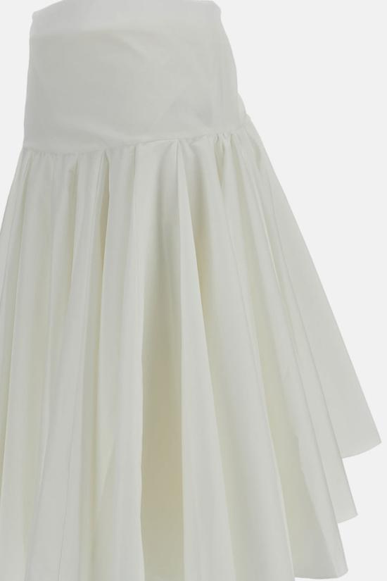  자크뮈스 롱 스커트 르 주퐁 스커트 화이트 - JACQUEMUS