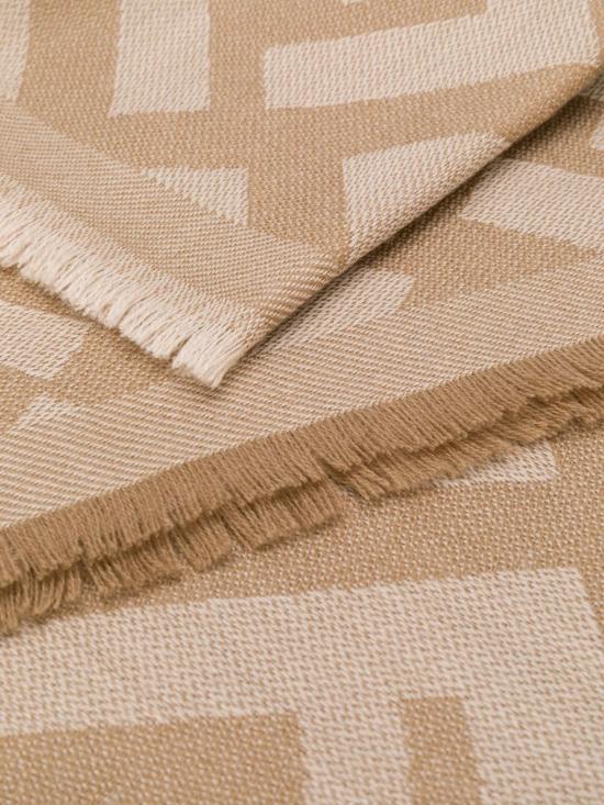  펜디 머플러/스카프 FF 울 스카프 베이지 - FENDI