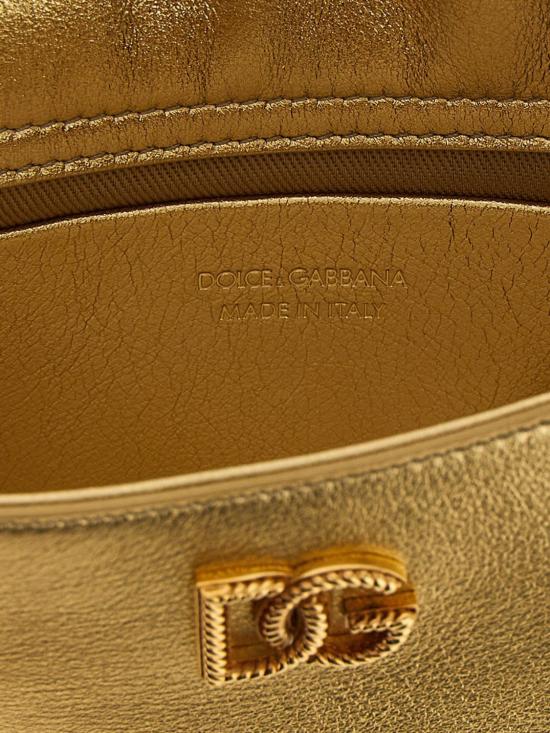 26SS 돌체앤가바나 Laminated calfskin 폰백 BI3466AZ648 8H945 Gold - DOLCE & GABBANA