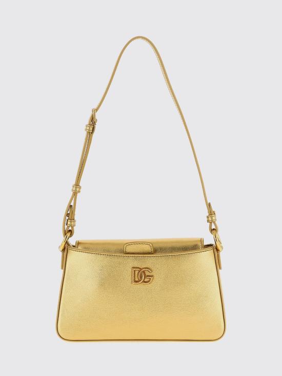 26SS 돌체앤가바나 Laminated calfskin 폰백 BI3466AZ648 8H945 Gold