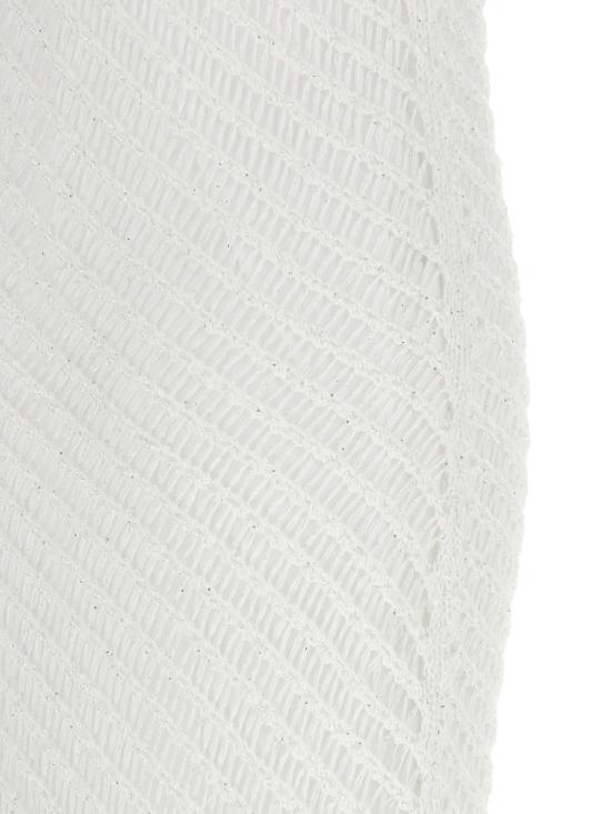 26SS 핑코 미디 원피스 106477 A36HZI6 Bianco silver - PINKO