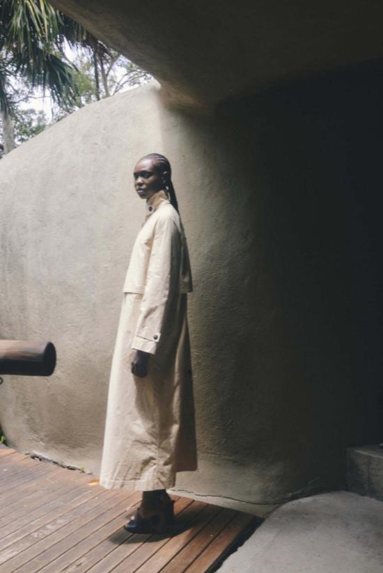  말레 트렌치 코트 마를 안젤로 - MARLE