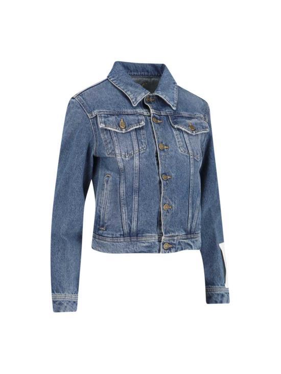  골든구스 데님 자켓 골든 구스 데님 재킷 블루 - GOLDEN GOOSE