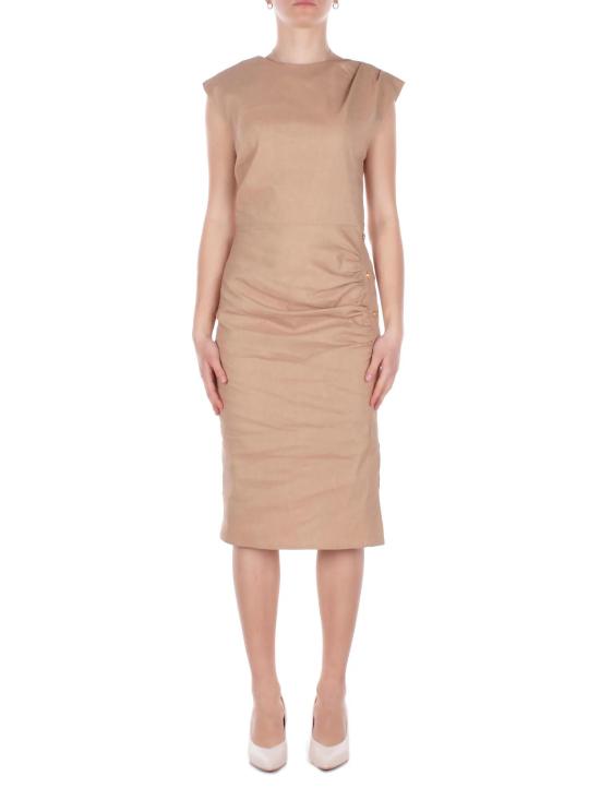 26SS 핑코 미디 원피스 106521 A34ID41 Beige chantilly