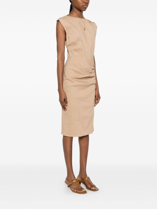 26SS 핑코 미디 원피스 106521 A34ID41 Beige chantilly - PINKO