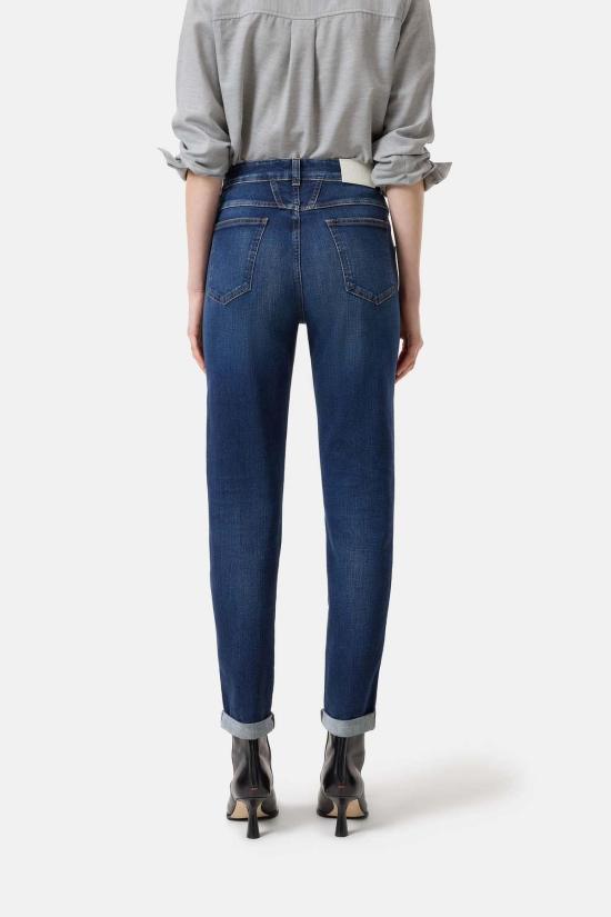  클로즈드 데님 팬츠 닫힌 페달 푸셔 청바지 다크 블루 - CLOSED