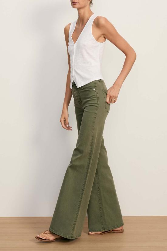  베로니카비어드 데님 팬츠 베로니카 비어드 조플린 플레어 진 아미 - VERONICA BEARD