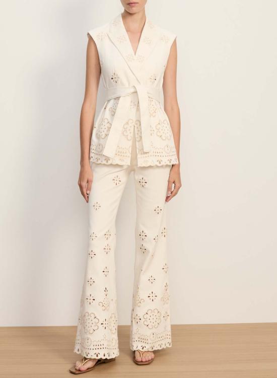  베로니카비어드 베스트 베로니카 비어드 타운즈 아일렛  도브 화이트 - VERONICA BEARD