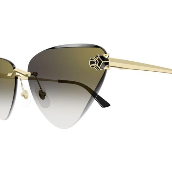 26SS 까르띠에 선글라스 CT0399S 001 GOLD GOLD GREY - CARTIER