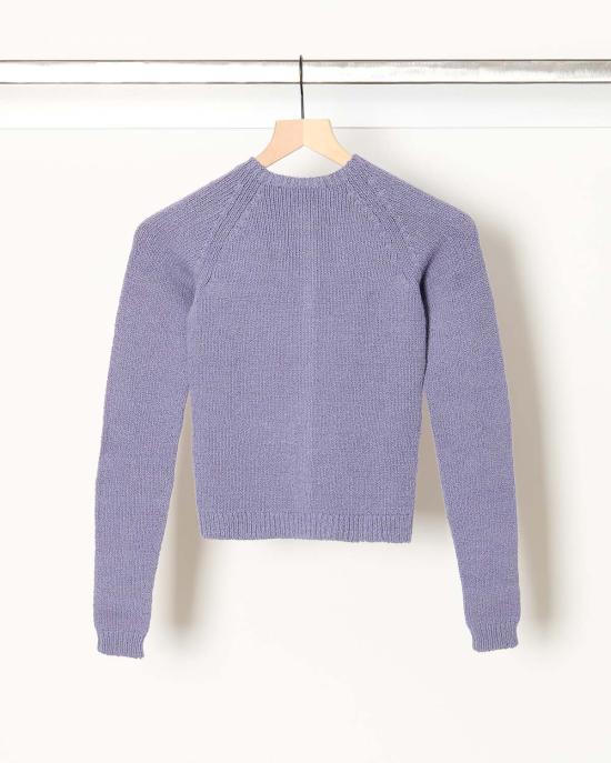  아크네 스튜디오 가디건 카디건 스웨터 스틸 블루 - ACNE STUDIOS