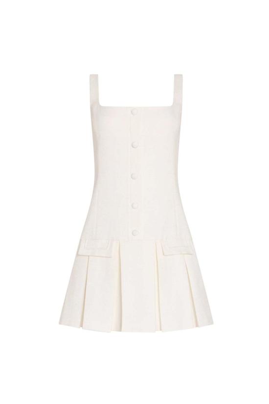  아만다 업리차드 숏 원피스 코트니 드레스 아이보리 - AMANDA UPRICHARD