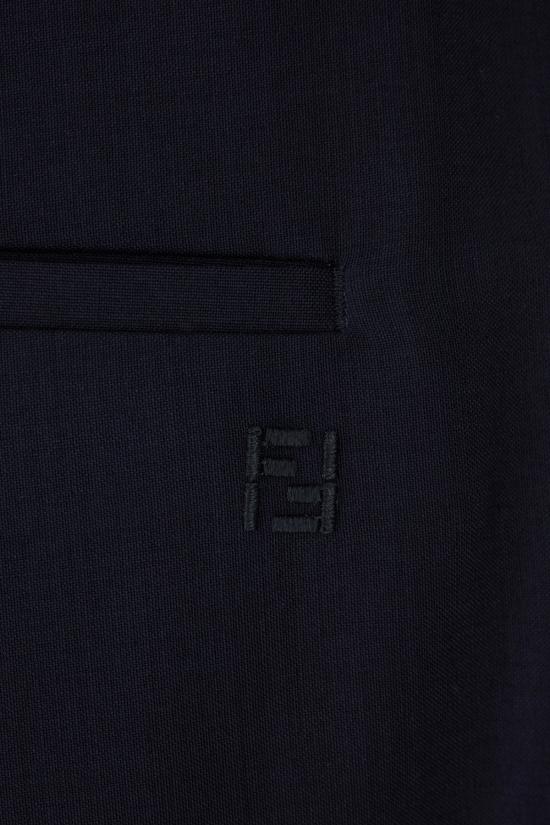 26SS 펜디 울 캔버스 팬츠 FB1108AYU7 F0QG0 Blu - FENDI