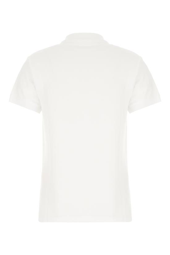 26SS 메종키츠네 베이비폭스 오버사이즈 폴로 티셔츠 OW00207KP0001 P100 WHITE - MAISON KITSUNE